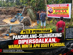 Ratusan Warga Turun ke Lokasi PETI, Desak Penindakan Menyasar Aktor Utama