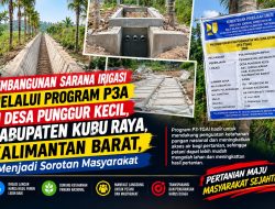 Proyek P3AI,Punggur Kecil Disorot Tajam, Saluran Irigasi Diduga Buntu dan Tak Terhubung ke Sungai Besar Diduga Salah Perencanaan, Saluran