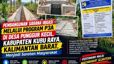 Proyek P3AI,Punggur Kecil Disorot Tajam, Saluran Irigasi Diduga Buntu dan Tak Terhubung ke Sungai Besar Diduga Salah Perencanaan, Saluran