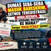 Dumas Seba-Seba Masuk Bareskrim,Setneg Terregistrasi : ” Polisi Bersama Masyarakat Kemana?